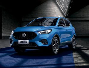 MG ZS 2023 en México color azul