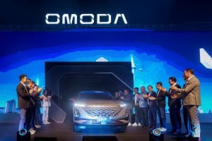 Omoda C5 en México en evento de presentación