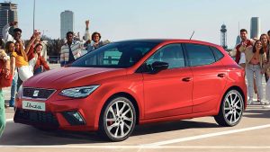 SEAT Ibiza FR 2023 en México color rojo