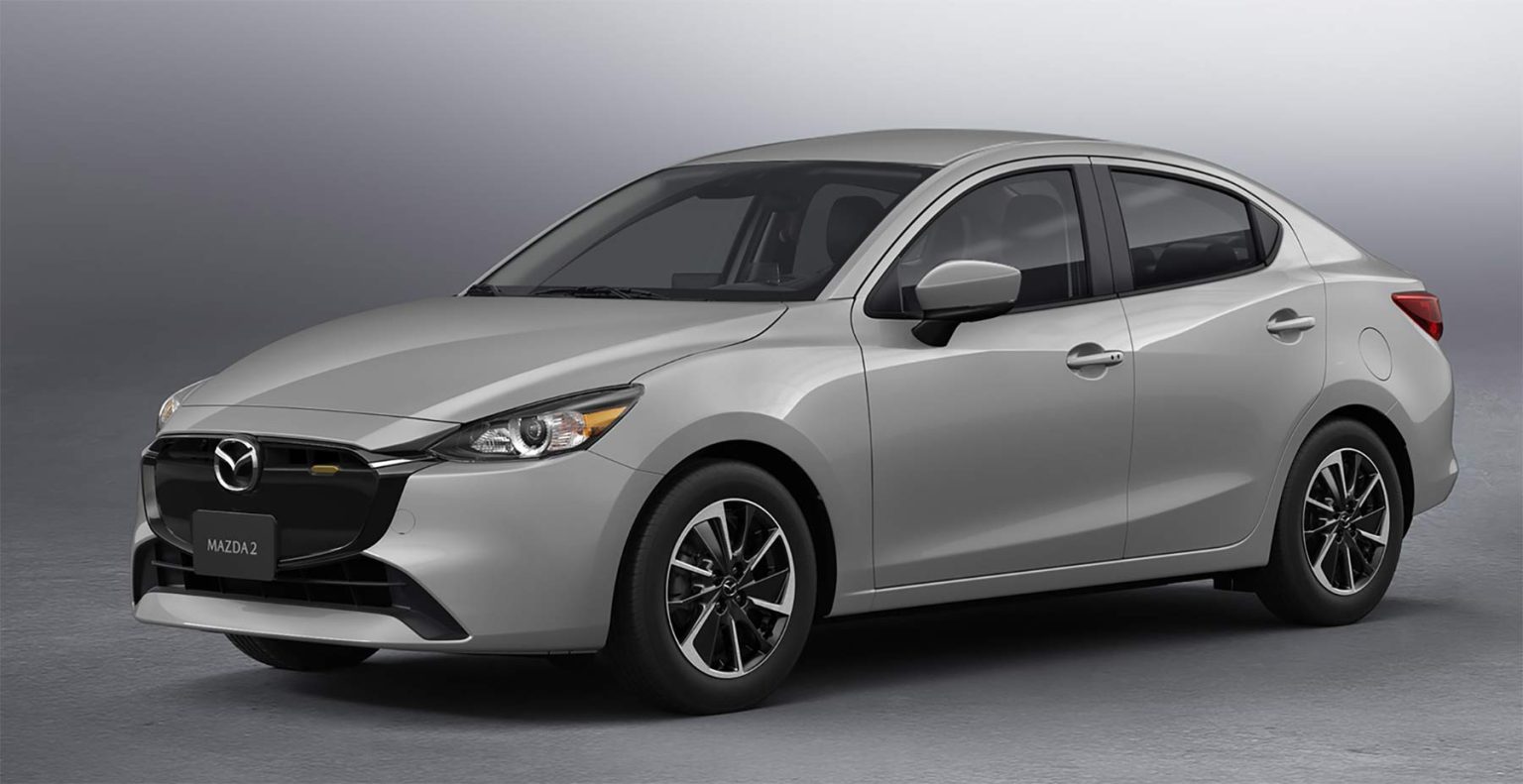 Mazda 2 Sedán 2024 en México llega renovado, precios y versiones