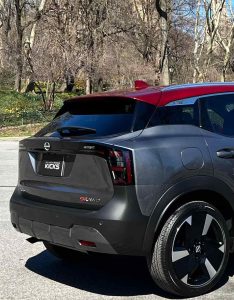 Nissan Kicks 2025 - hecho en México - presentado en Las Vegas, Estados Unidos - diseño exterior, parte posterior