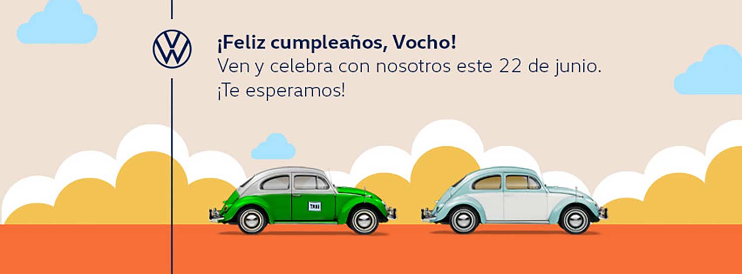 Volkswagen Vocho Fest 2024 en México cartel