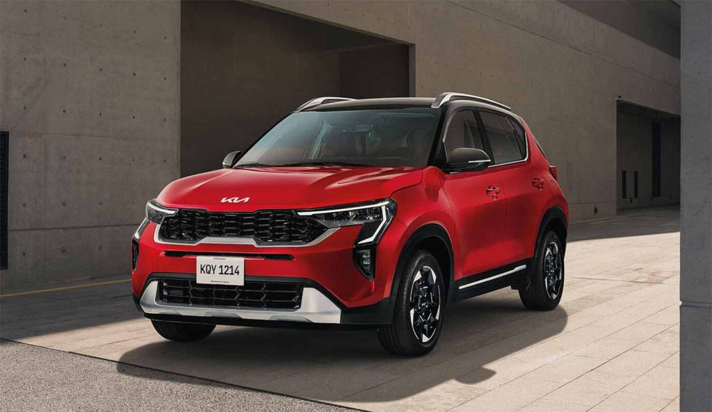 Kia Sonet 2024 diseño exterior