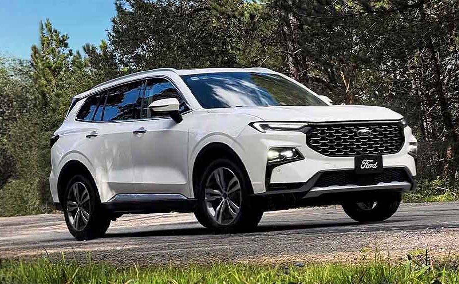 Ford Territory 2025 en México color blanco