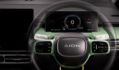 GAC Aion Y 2025 volante y pantalla