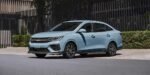 Chevrolet Aveo Sedán 2025 en México: diseño exterior color azul