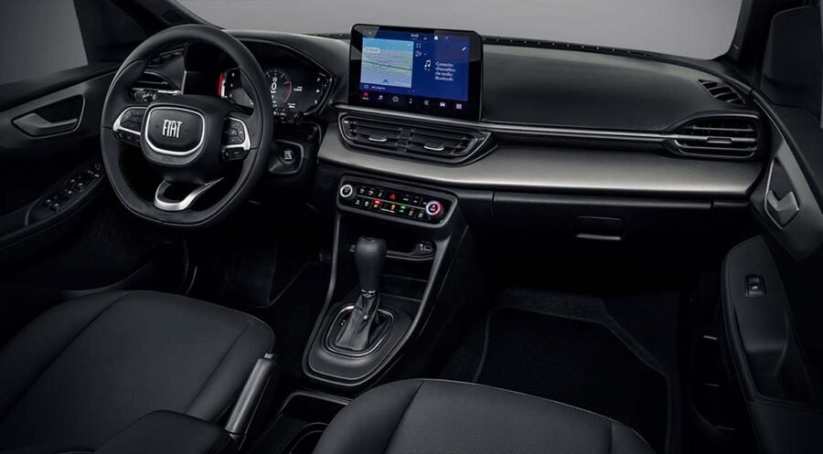 Fiat Pulse 2025 en México: interiores, volante, pantalla, consola central