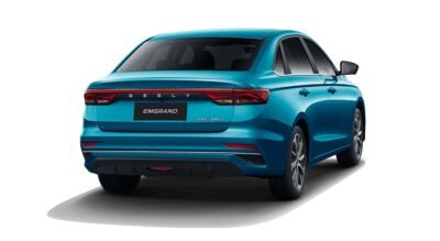 Geely Emgrand 2025 en México: diseño exterior, parte lateral y posterior