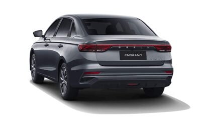 Geely Emgrand 2025 para México: exterior, parte trasera