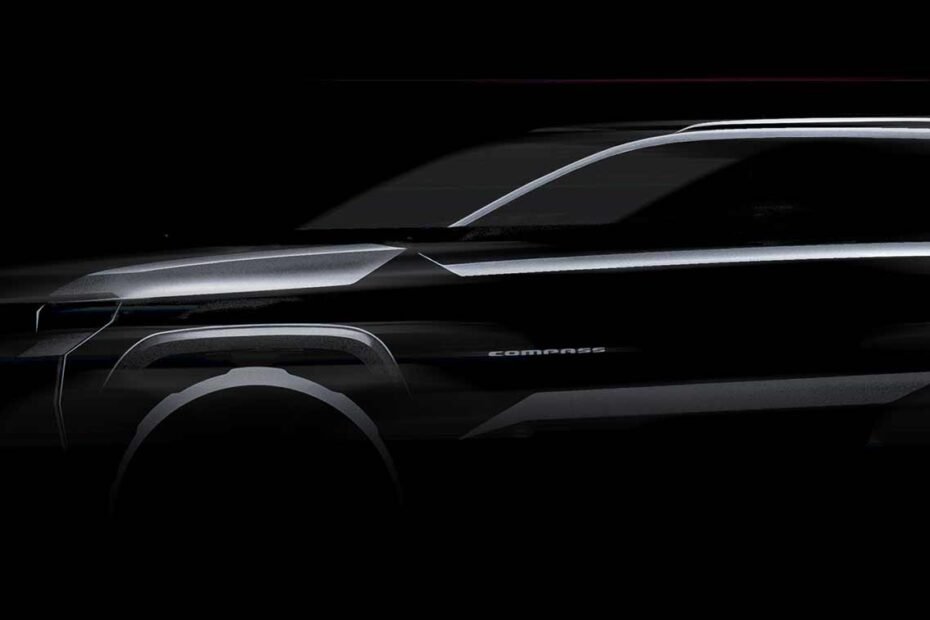 Jeep Compass 2026, nueva generación adelanto del diseño