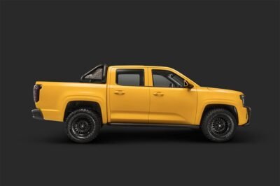 JMC Grand Avenue Wild Edition 4X4 en México, color amarillo: diseño exterior lateral