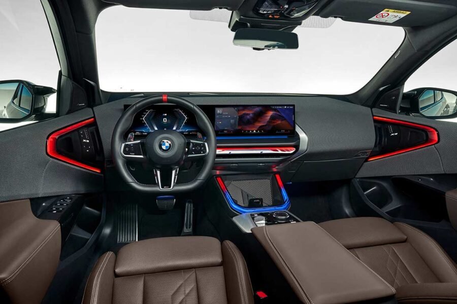 BMW X3 M50 xDrive: la variante deportiva, interiores