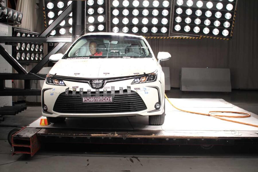 Latin NCAP noviembre 2024: prueba auditoría a Toyota Corolla