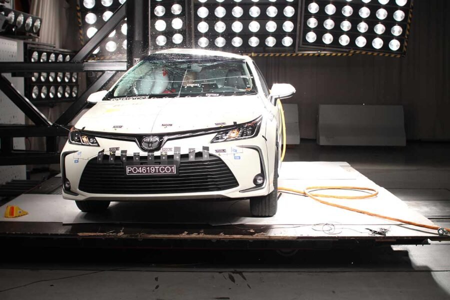 Latin NCAP noviembre 2024: prueba auditoría a Toyota Corolla, impacto lateral