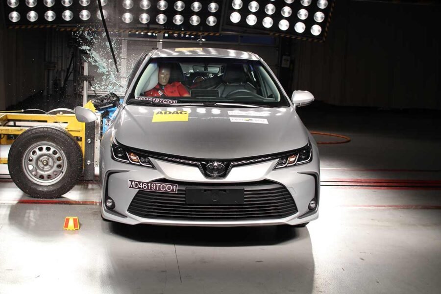 Latin NCAP noviembre 2024: prueba auditoría a Toyota Corolla, impacto lateral