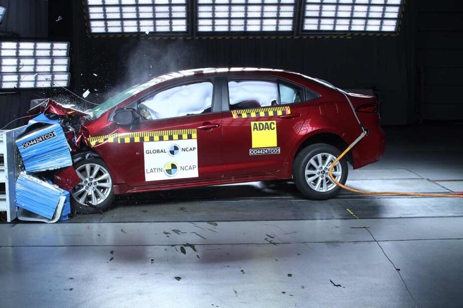 Latin NCAP noviembre 2024: prueba auditoría a Toyota Corolla, impacto frontal