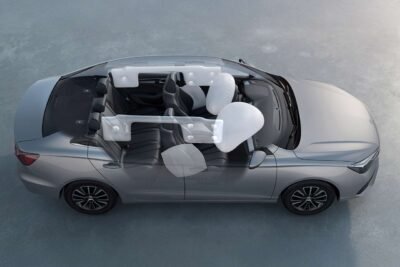 MG5 2025 en México: interior, seguridad, bolsas de aire