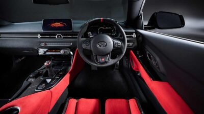 Toyota TGR Supra A90 Final Edition 2025 - interior, color asientos, versión para Japón