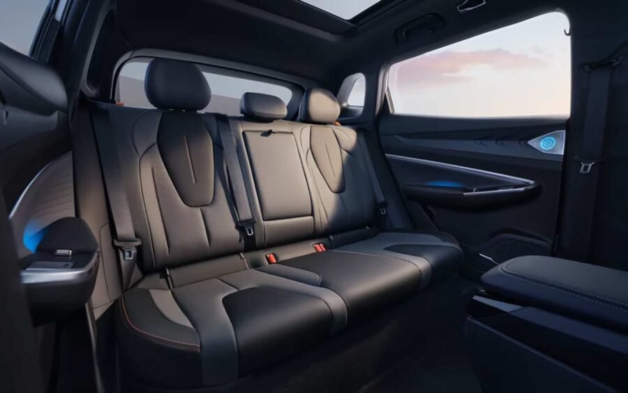 Geely Cityray 2025 en México, diseño interior, asientos traseros