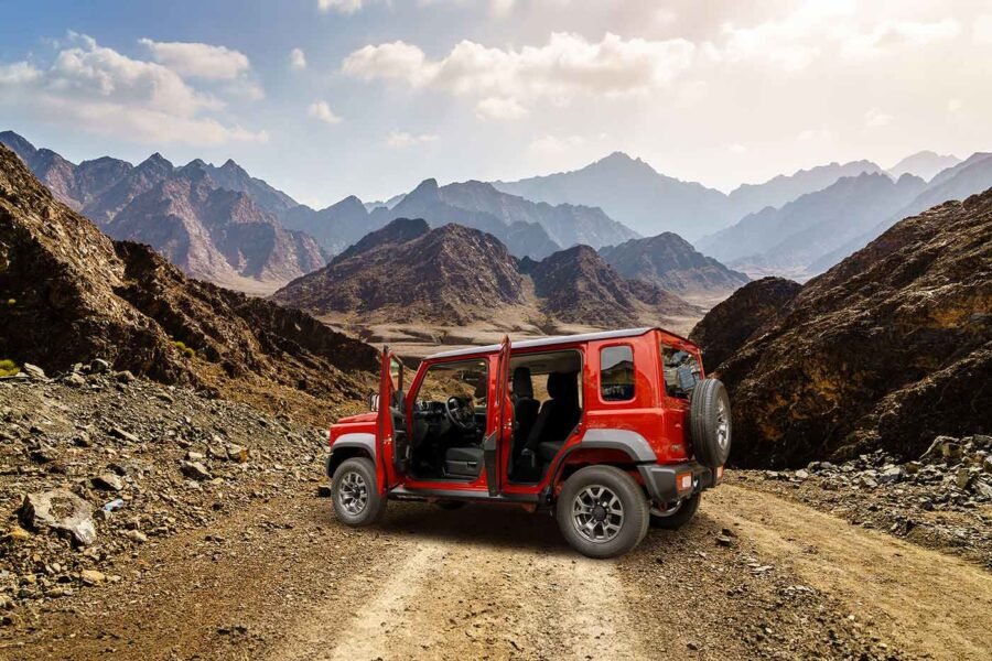 Suzuki Jimny 5 Puertas color naranja