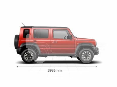 Suzuki Jimny 5 (5-Door) puertas 2025 en México, medida de lo largo en mm