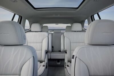 Buick Enclave 2025 en México, diseño interior, asientos tres filas