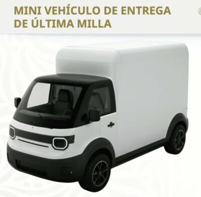 Armadora Olinia: auto eléctrico mexicano de Última milla, para el trabajo, repartidores, negocios, etc