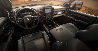 RAM 2500 2025 en México: interior, tecnología