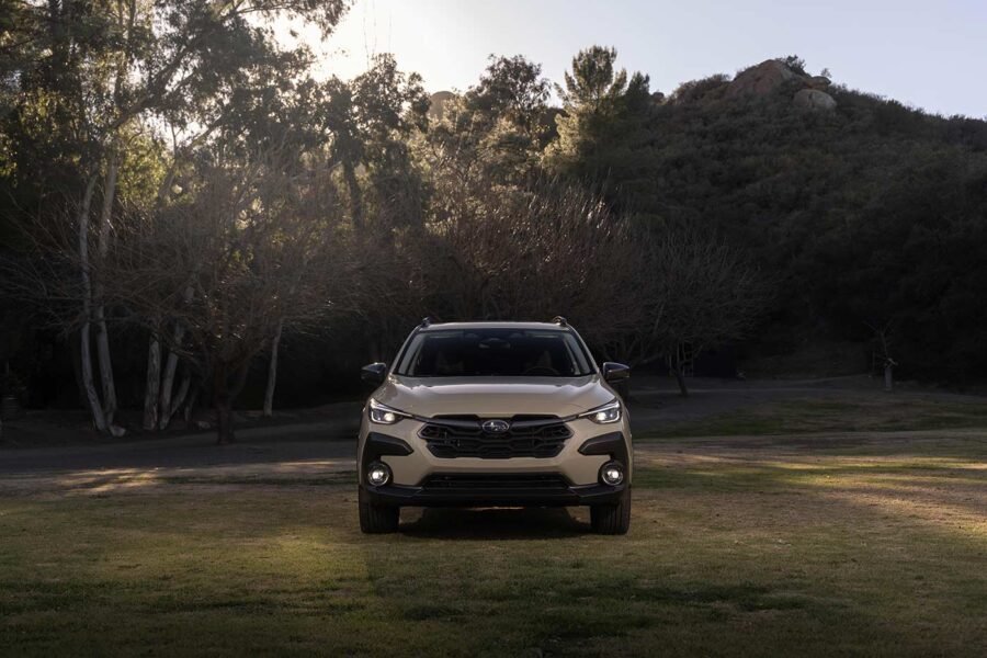 Subaru Crosstrek Hybrid 2026, diseño exterior, frente