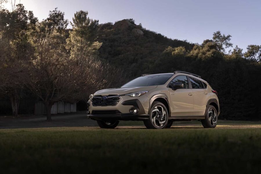 Subaru Crosstrek Hybrid 2026, diseño exterior, frente, lateral 