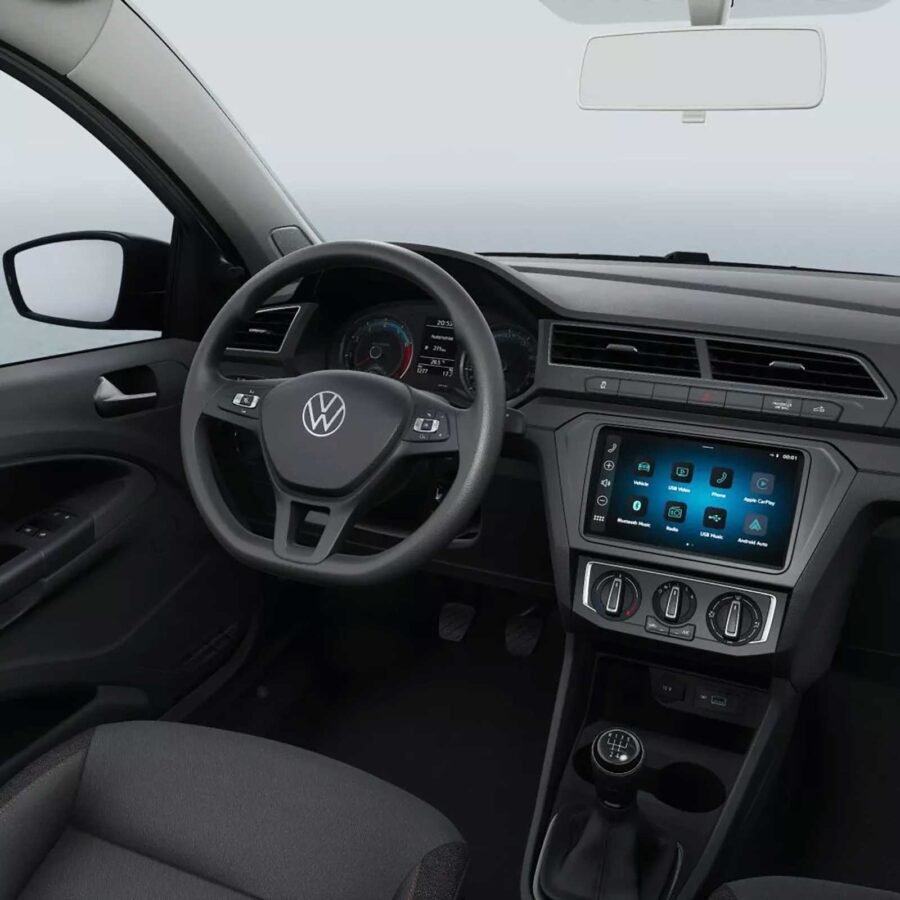 Volkswagen lanza el Saveiro Robust 2025 en México, diseño interior, pantalla y volante con controles